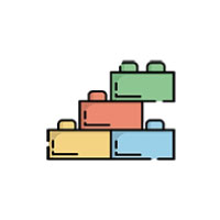 Pract Kids terapeuta ocupacional ayudando a un niño en actividades de desarrollo sensorial y motriz.