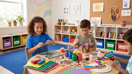 Practi Kids, curso de vacaciones, taller creativo para motricidad fina.